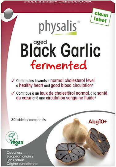 Physalis Aged Black Garlic 30 Vegan Tablets