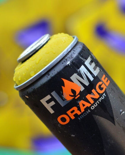 Flame Paint Σπρέι Βαφής Ακρυλικό Υψηλής Θερμοκρασίας με Ματ Εφέ Πράσινο 400ml