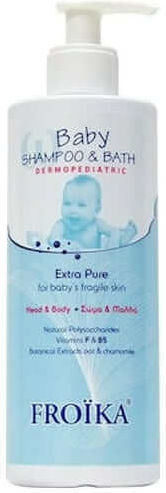 2 in 1 Shampoo & Shower Gel 400ml with Pump