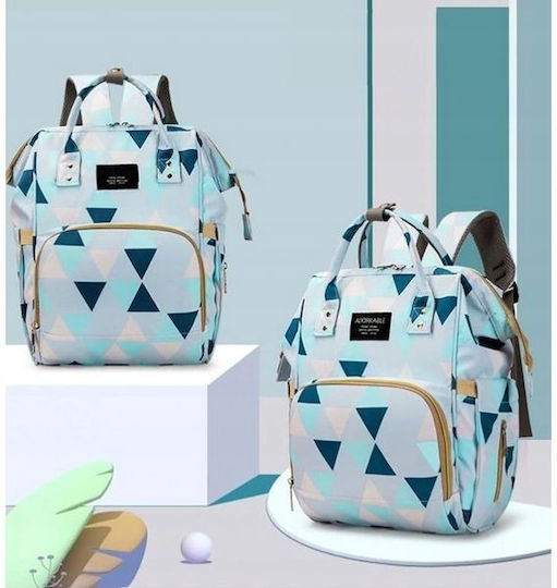Babyloon Wickeltasche-Wickelrucksack Blau