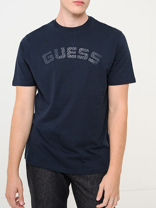 Guess Тениска тъмносиня