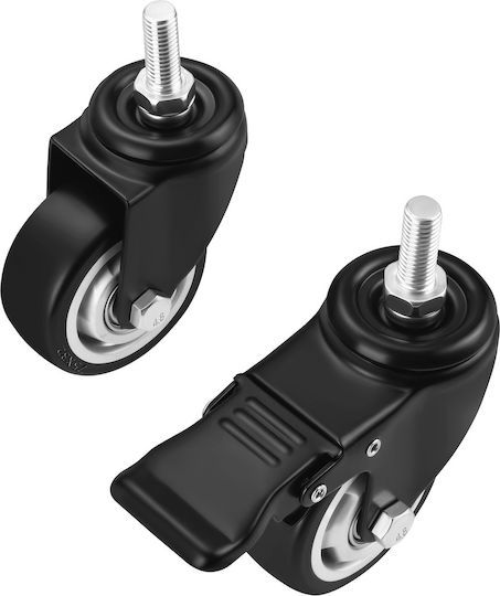 Kraft & Dele KD3640 Räder mit Bremse 4 Stück