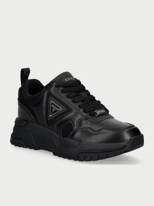 Guess Chunky Sneakers Μαύρα