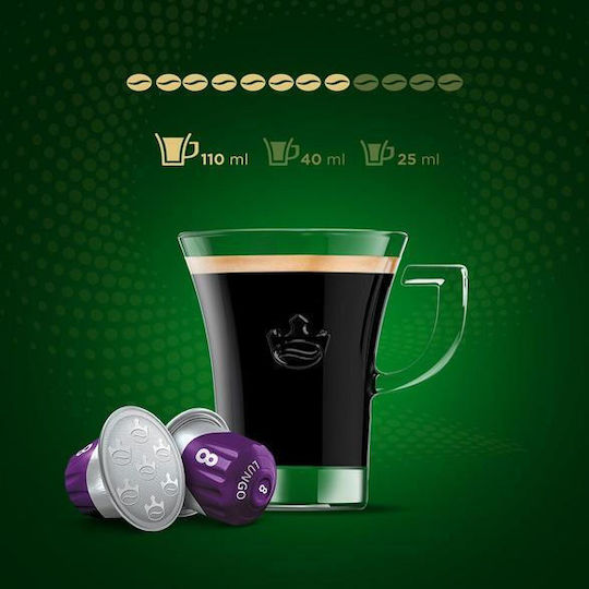 Jacobs JACOBS Lungo Intenso Kάψουλες Συμβατές Με Μηχανές Nespresso* 10τεμ