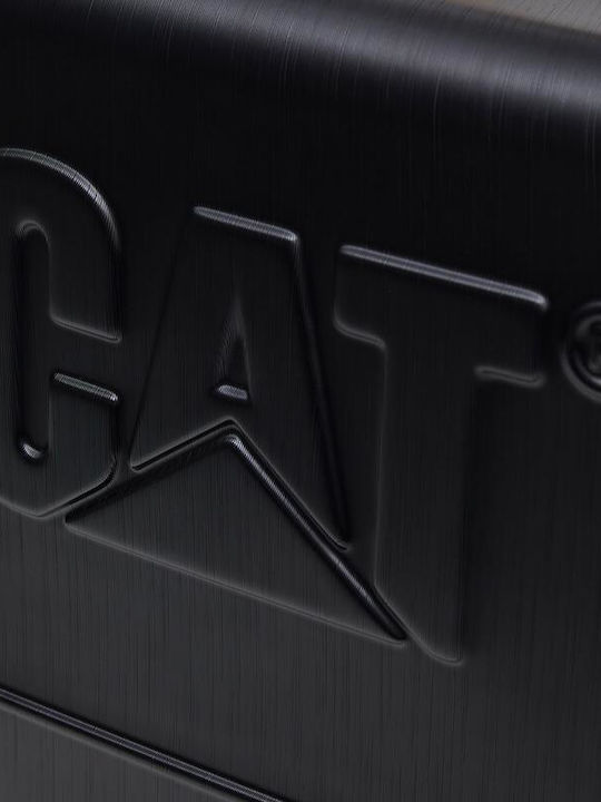 CAT Βαλίτσες Ταξιδιού Σκληρές Μαύρες Μέγιστου Ύψους 65εκ. Σετ 2τμχ