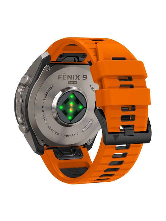 Tech-protect Iconband Pro Garmin Fenix 5x 5x Plus 6x 6x Pro 7x 8 8 Pro 9 9 Pro 47 Mm Orange Black 5906302388134 Tech-protect Iconband Pro Garmin Fenix 5x 5x Plus 6x 6x Pro 7x 8 8 Pro 9 9 Pro 47 Mm Orange Black 5906302388134