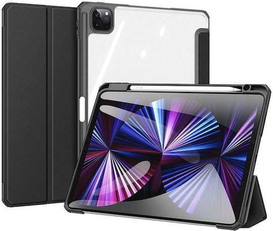 Dux Ducis Toby Armored Flip Cover Μαύρη (Samsung Galaxy Tab S9 FE Plus 12.4 (X610 / X616B))
