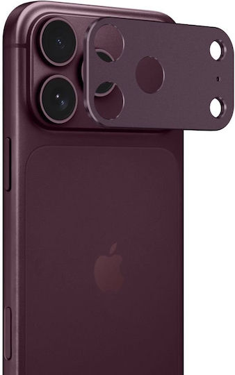Kameralinsenschutz Tech-Protect Camalloy Fit+ iPhone 18 Pro Burgundy 5906302399390