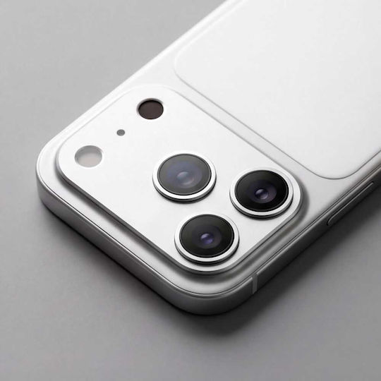 Tech-Protect Camfull Fit+ Защита на Камерата от Закалено Стъкло Сребриста за iPhone 18 Pro Max