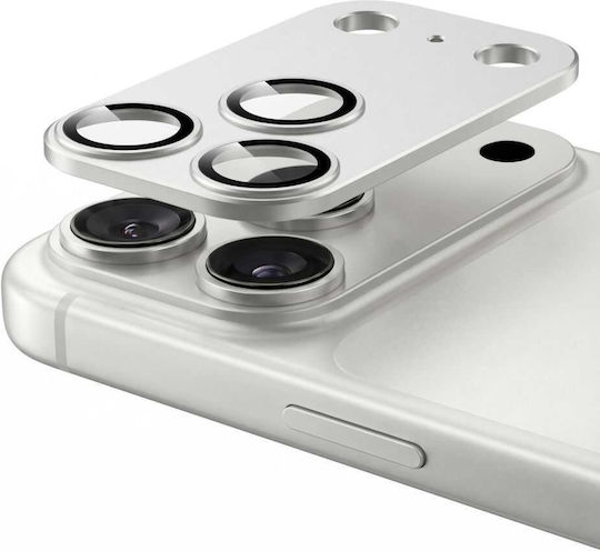 Tech-Protect Camfull Fit+ Защита на Камерата от Закалено Стъкло Сребриста за iPhone 18 Pro Max