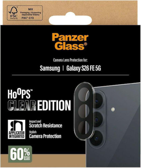 Panzerglass Hoops Lens Protector Tempered Glass Samsung Galaxy S26 Fe 5g Transparent