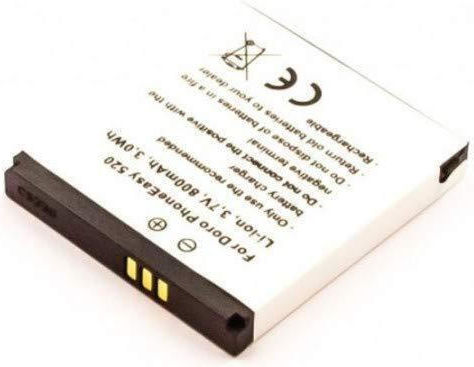 CoreParts Kompatibler Ersatzakku 800mAh für PhoneEasy 520, 520x, 606, 613, 621, 622, 623, 624, 626, 631, 632