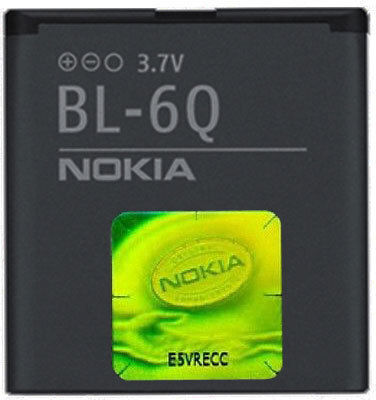 Nokia BL-6Q Kompatibler Ersatzakku 970mAh für