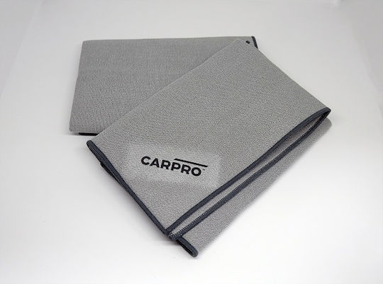CarPro Glassfiber Кърпа Микрофибърни Почистване за Body Автомобил Сив 40x40cm