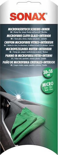 Sonax Lavetă din microfibră pentru geamuri și interior 38x38cm