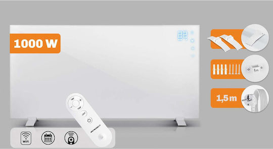 Berdsen Πάνελ Υπέρυθρης Θέρμανσης Οροφής 1000W Λευκό 120x60cm