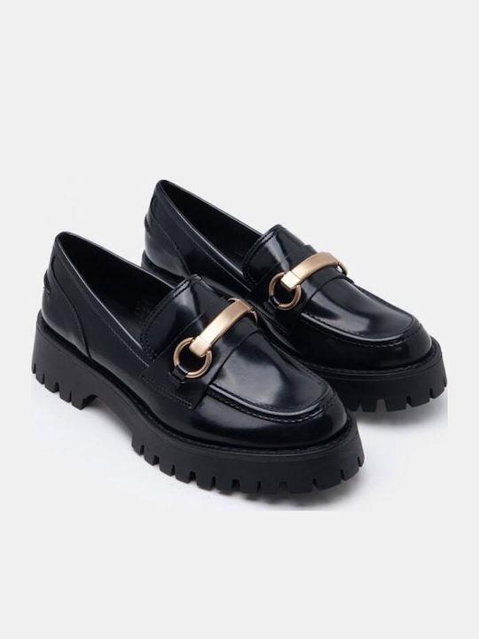 Γυναικεία Loafers σε Μαύρο Χρώμα