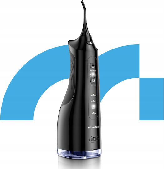 Water Flosser 320ml Επαναφορτιζόμενο & Αδιάβροχο με Θήκη Ταξιδίου