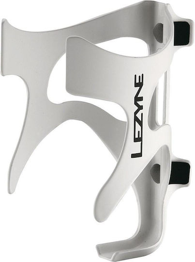 Lezyne Bottle Cage Road Drive Cage Aluminum White Lzn-1-bc-rddrc-v1al07