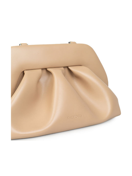 Damen-Clutch Beige