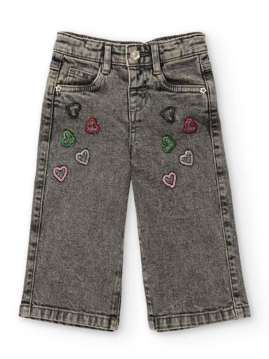 Kids' Grey Jeans Trousers