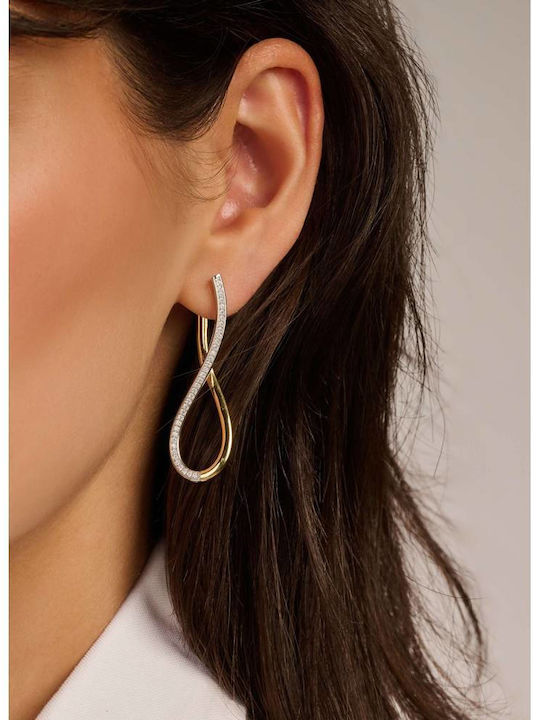 Ti Sento Women's Earrings Zircon 925 Silver 78086zy