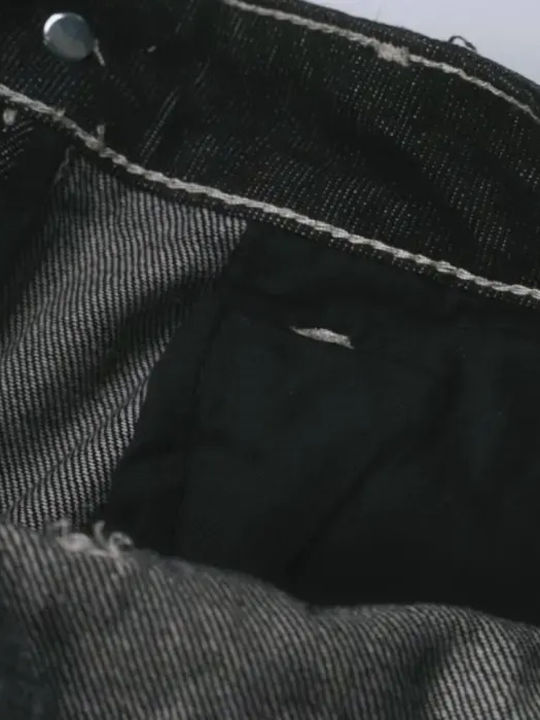 Kids' Black Jeans Trousers