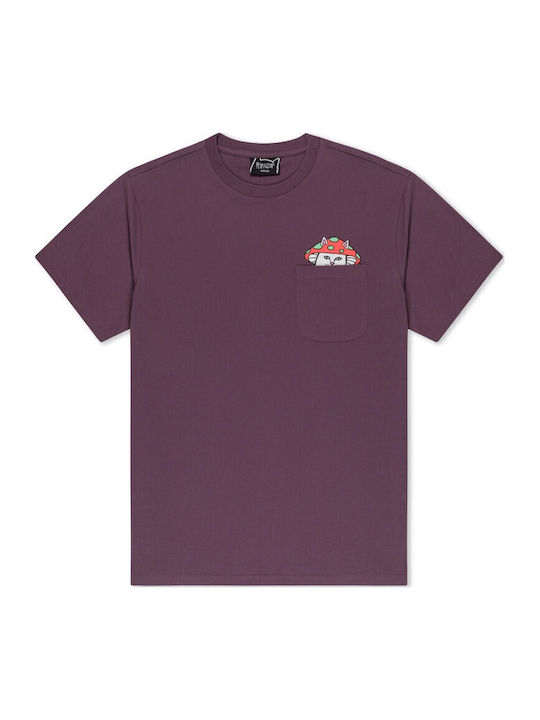 Rip N Dip Pocket T-shirt Burgundy