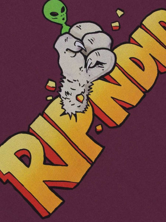 Stronger T-Shirt Burgunderrot
