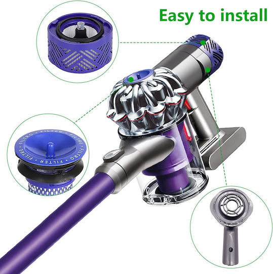 Hepa Filtru Hepa pentru Aspirator Vertical Compatibil cu Dyson
