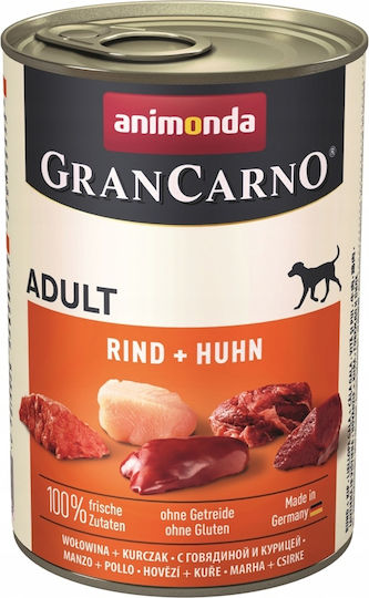 Grancarno Hrana Umedă Pentru Câini în Conservă Dietă Fără Cereale 12x400gr