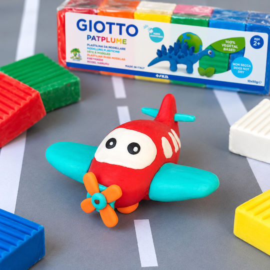 Patplume Modeling Clay with 10 Colors for Ages 2+ (Various Colors)
