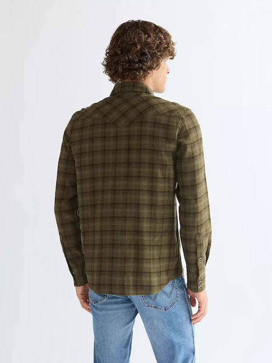 Wrangler Western Πουκάμισο Regular Fit Olive Night