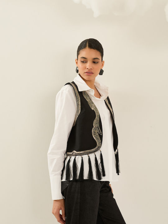 Women's Black Vest
