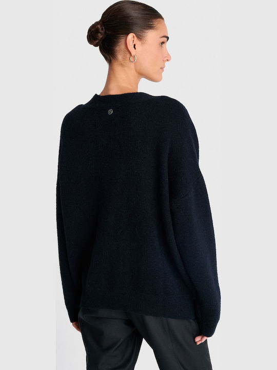 Cardigan Tricotat pentru Femei Negru