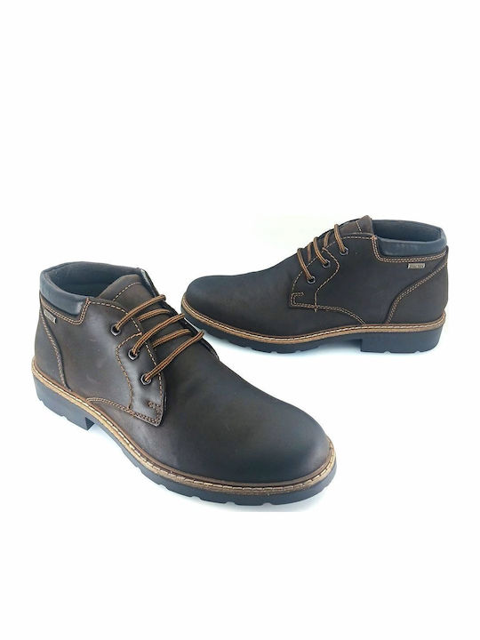 Braune Herrenlederstiefel