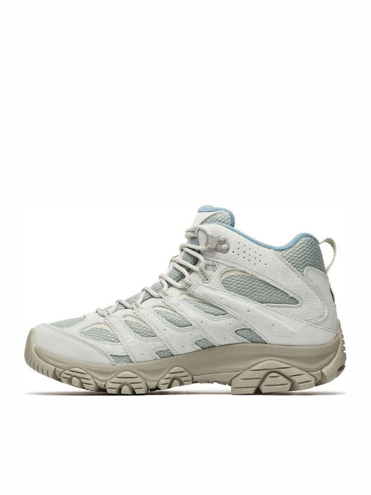 Merrell Bocanci Bărbați de Drumeție Impermeabili cu Membrană Gore-Tex Albi
