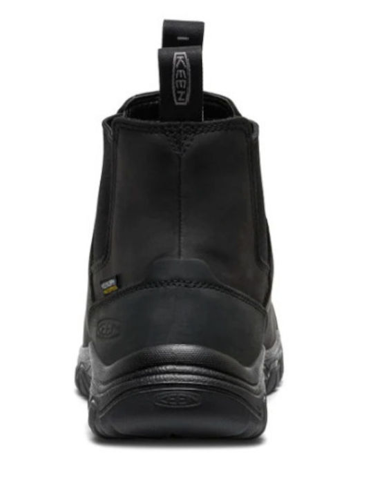 Keen Men's Waterproof Black Hiking Boots