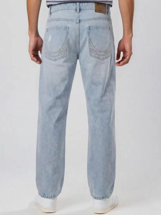 Herrenjeans Regular Straight Fit Blau