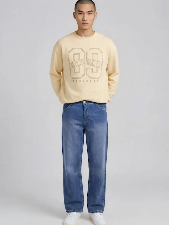 Ανδρικό Παντελόνι Τζιν Relaxed Baggy Fit Μπλε