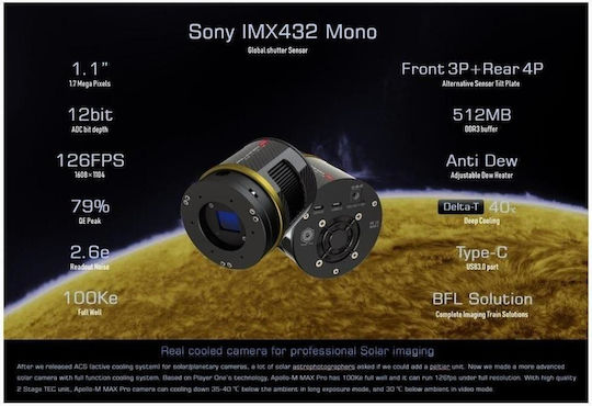 Player One Apollo-m Max Pro Mono Camera