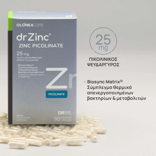 Olonea Dr Zinc Zinkpicolinat 25 mg 90 Kapseln