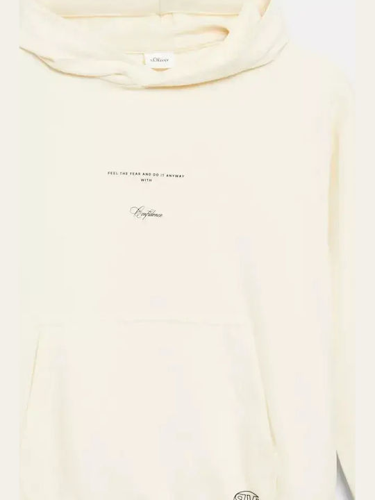 Kinder-Sweatshirt in Ecru