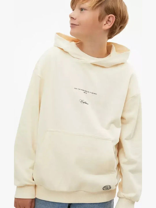 Kinder-Sweatshirt in Ecru