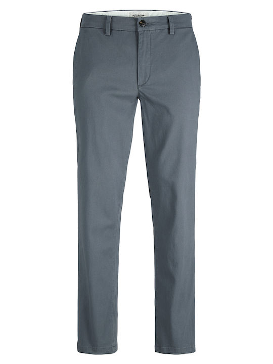 Jack & Jones Jpstollie Dylan Men's Stretch Chino Trousers Darkslategrey
