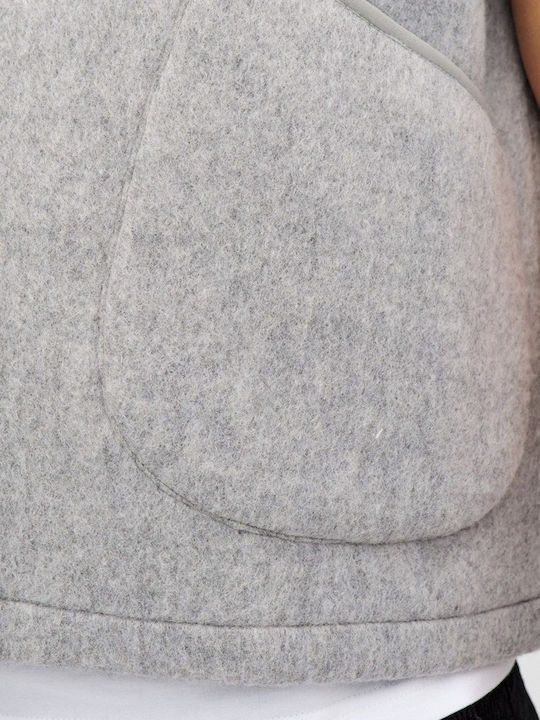 Akrobin Boiled Men's Grey Cardigan
