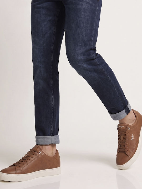 Pepe Jeans Joe Basic Sneakers Tan Brown