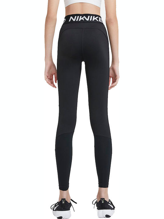 Nike Kinder Leggings Sport Lang Dri-Fit Schwarz Pro