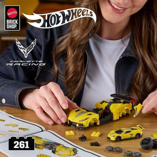 Speed Series '20 Corvette C8.R Building Blocks for Ages 10+ 261 Pieces