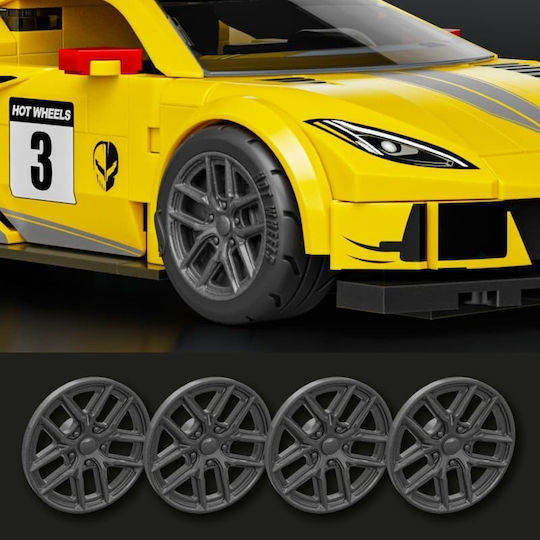 Speed Series '20 Corvette C8.R Building Blocks for Ages 10+ 261 Pieces